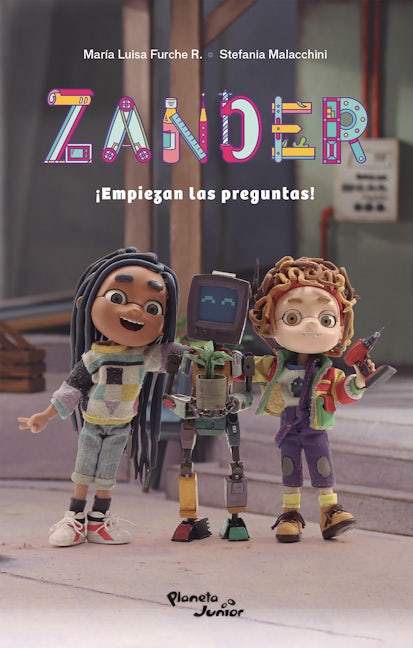 Book cover image for Zander ¡Empiezan las preguntas! / Zander: The Questions Begin! ISBN: 9786073918732